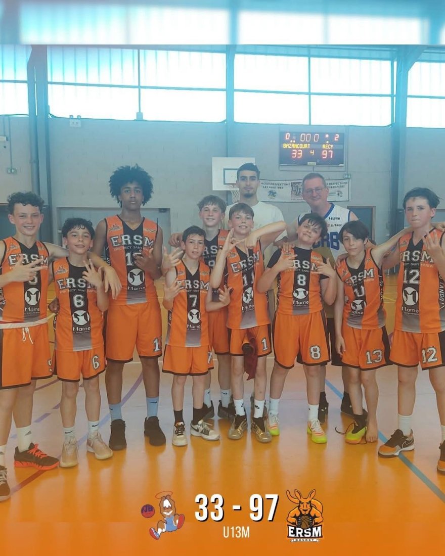 Les U13 décrochent leur billet pour la finale de la Coupe de la Marne