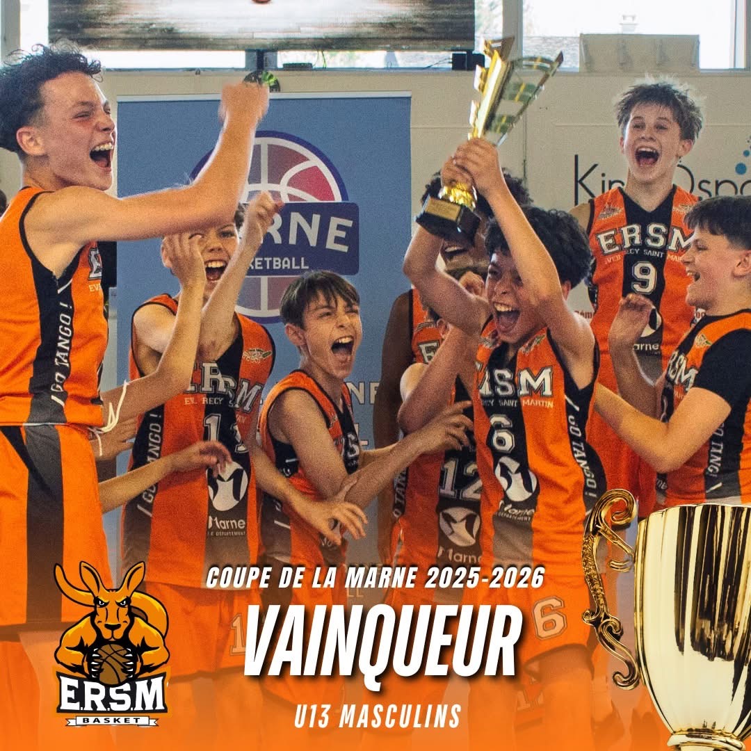 🏆 Les U13 conservent leur coupe de la Marne ! 👑